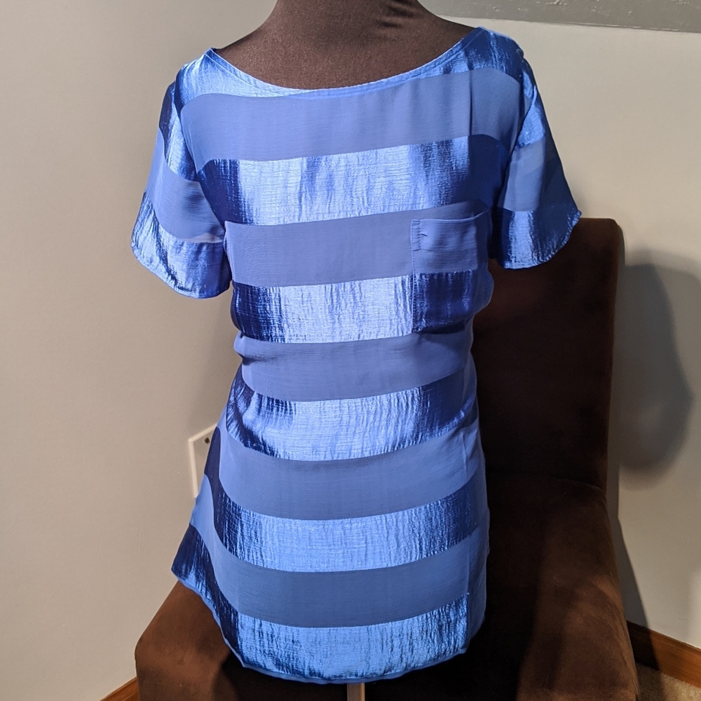Loft blue blouse